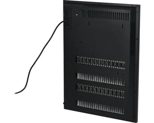 Eurom Alutherm Sani 800 wandconvectorkachel, 56x40x5,1 cm, 800 watt, met wifi en afstandsbediening, zwart