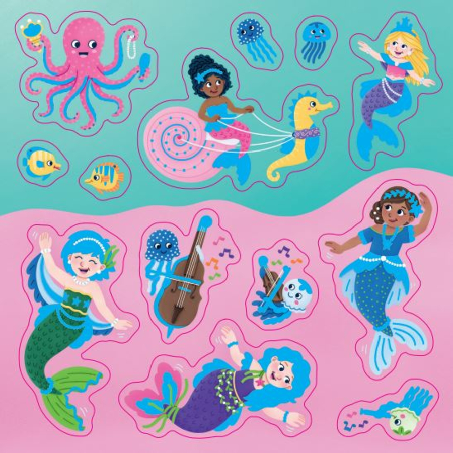 COPPENRATH Meine Mini-Stickerwelt - Glitzer-Nixen (Mini-Künstler)