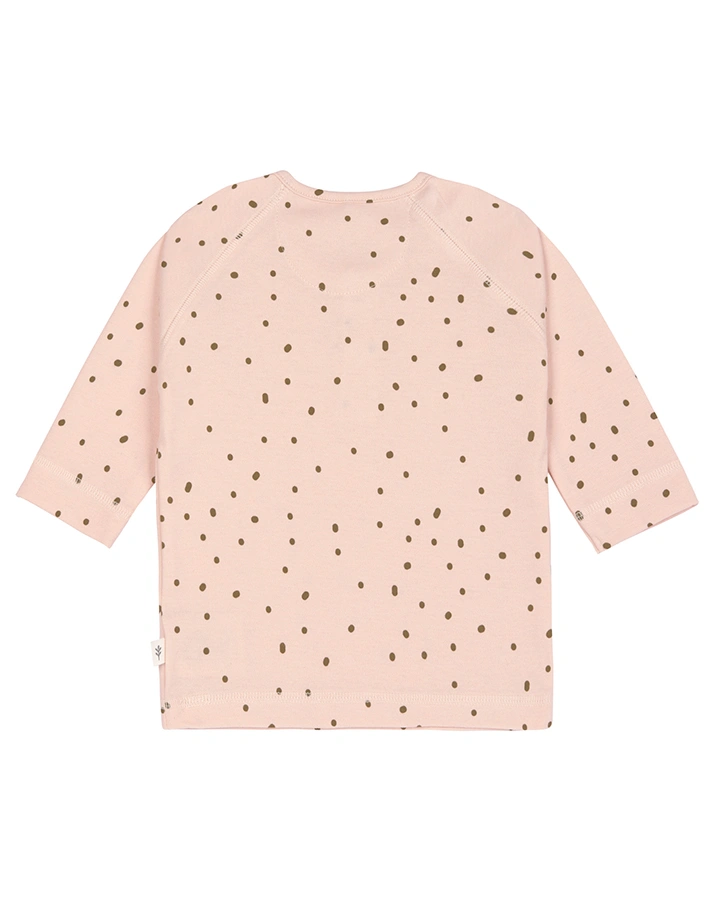 Langarmshirt DOTS in powder pink