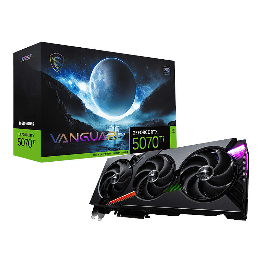 MSI GeForce RTX 5070 Ti 16G VANGUARD SOC