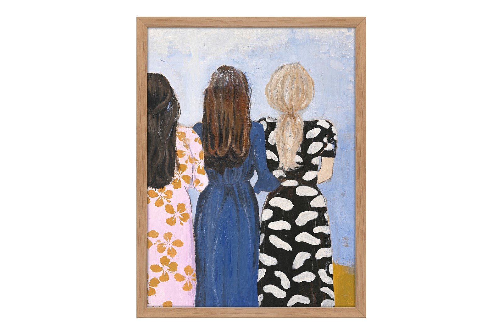 Girlmatch 30x40 cm Oak Frame