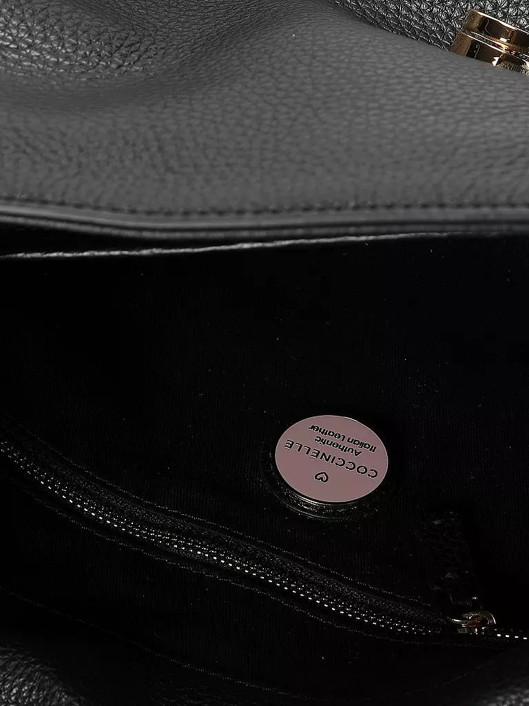 COCCINELLE Ledertasche - Henkeltasche LIYA schwarz