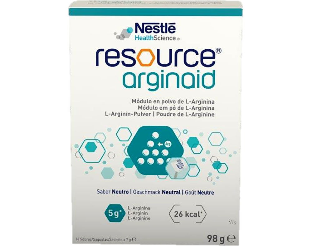 ALIMENTO DIETÉTICO RESOURCE ARGINAID SABOR NEUTRO 14X7G