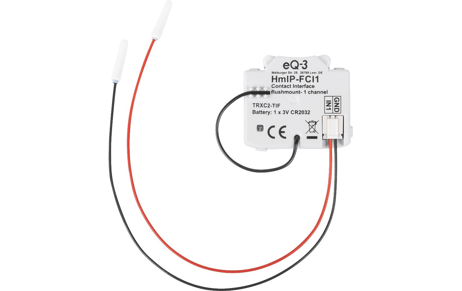 Smart Home Funk-Tasterschnittstelle Unterputz 1-fachNachrüstung von konventionellen, potentialfreien Tastern – HmIP-FCI1