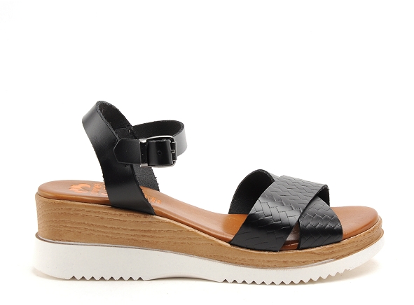 Porronet nu pieds talons femme fi2853 noir