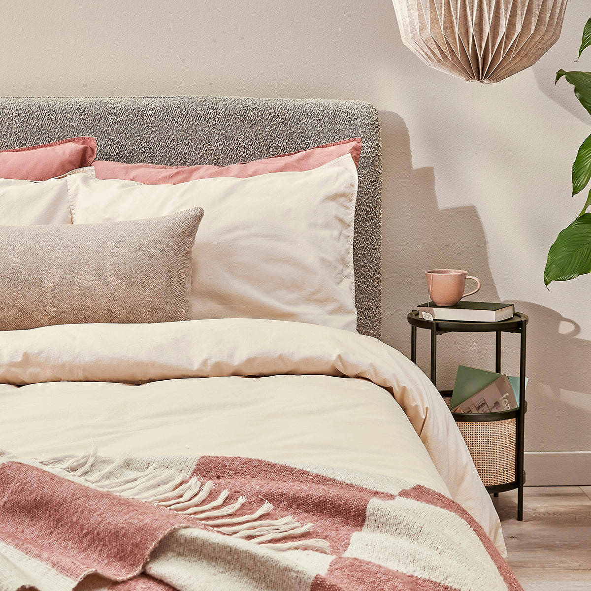 by fonQ Linen Hanglamp Ã 40 cm - Rond