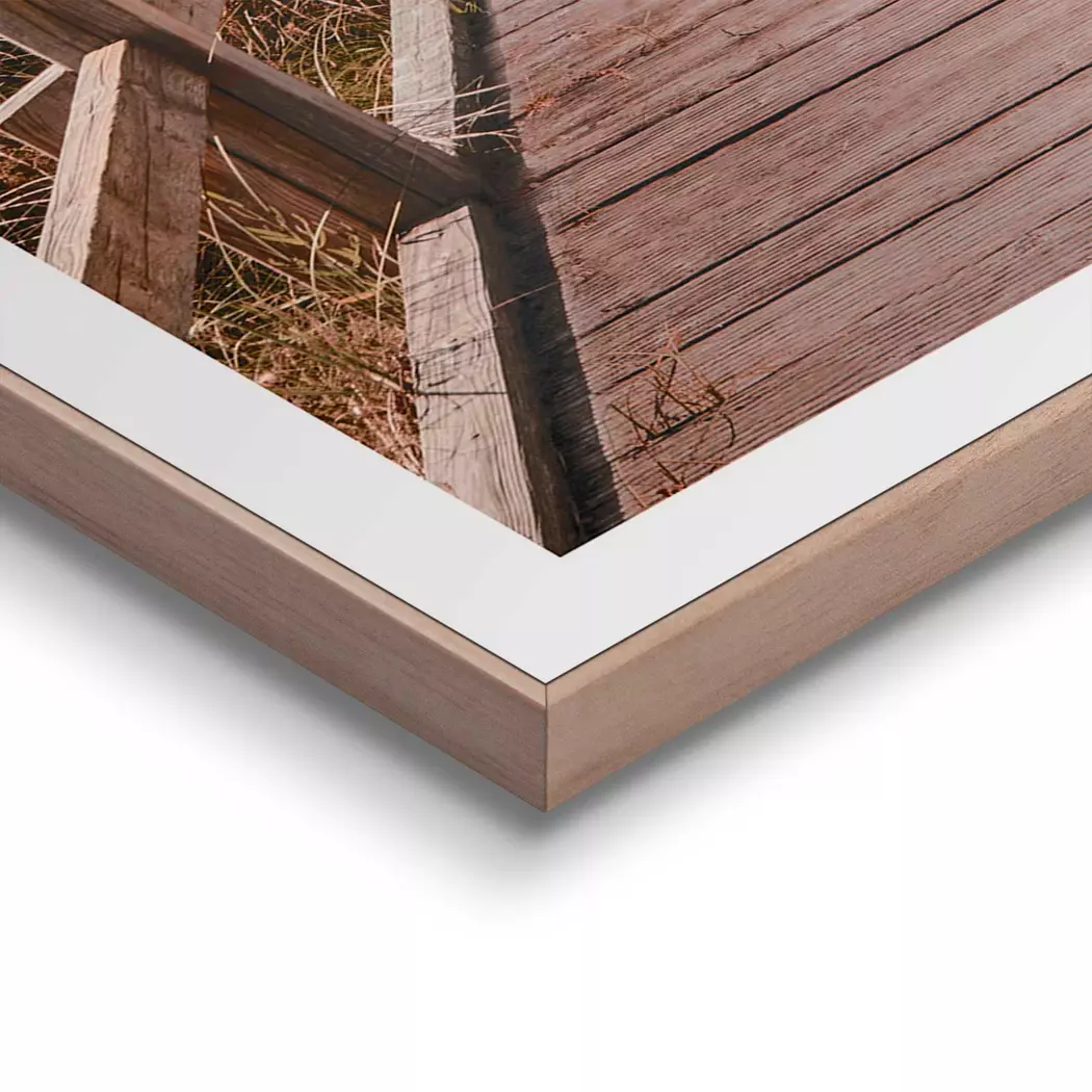 Wandbild 50 x 50 cm Sunny Bridge
