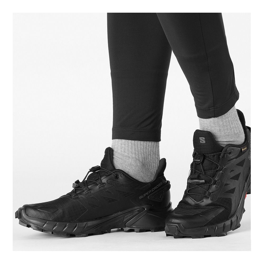 Salomon SUPERCROSS 4 GTX - Chaussures trail Femme black