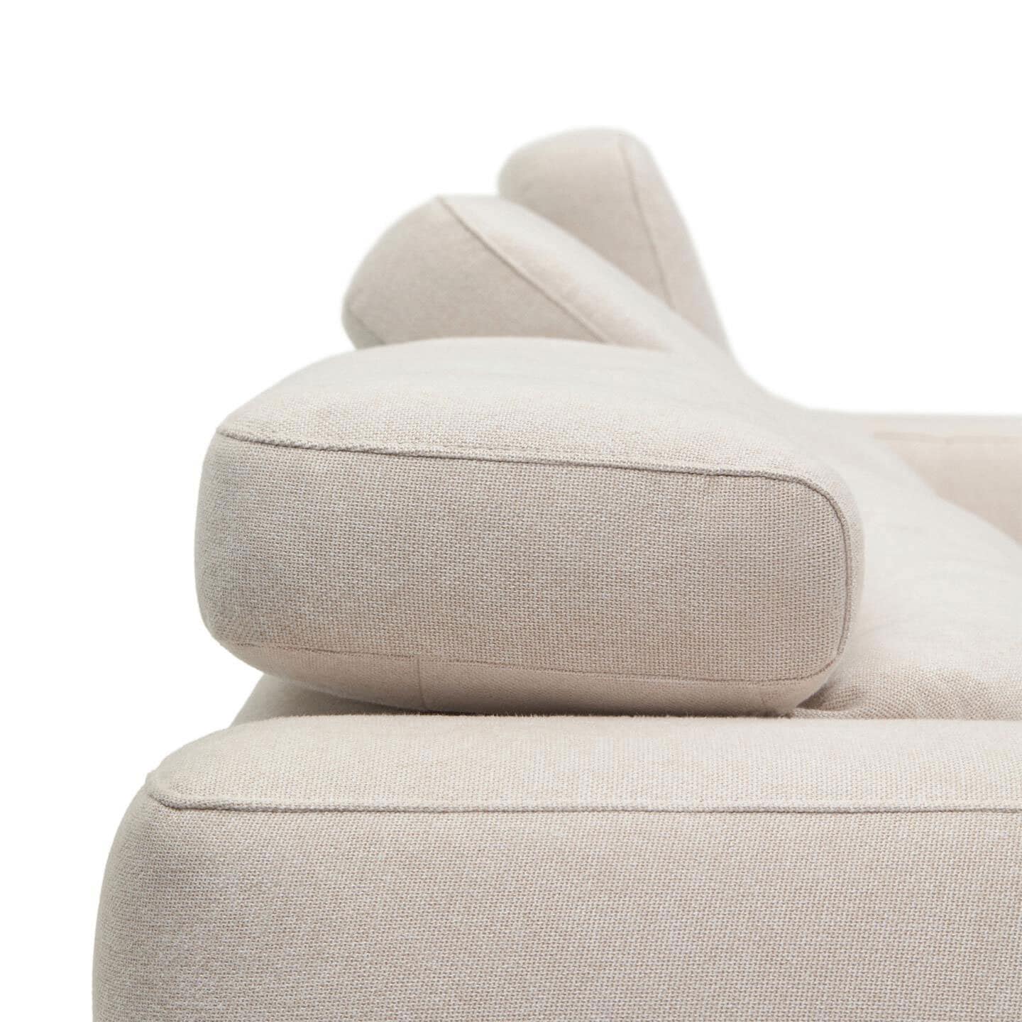 Kave Home Ecksofa SINGA naturweiß