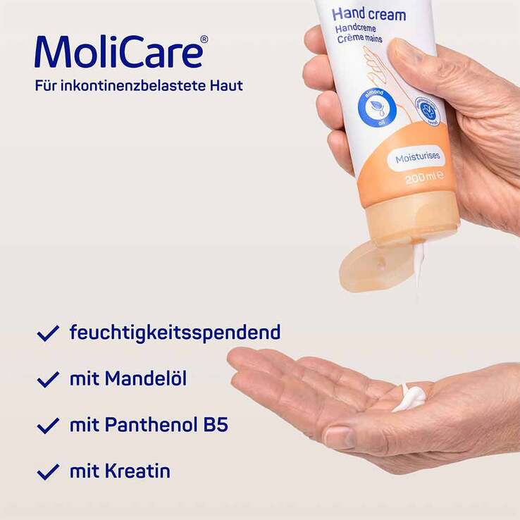 MoliCare® Skin Handcreme, 200 ml