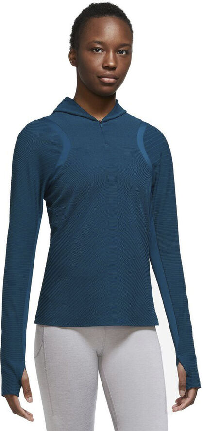 Nike Therma Fit Run Division Midlayer Lobetroje Blå