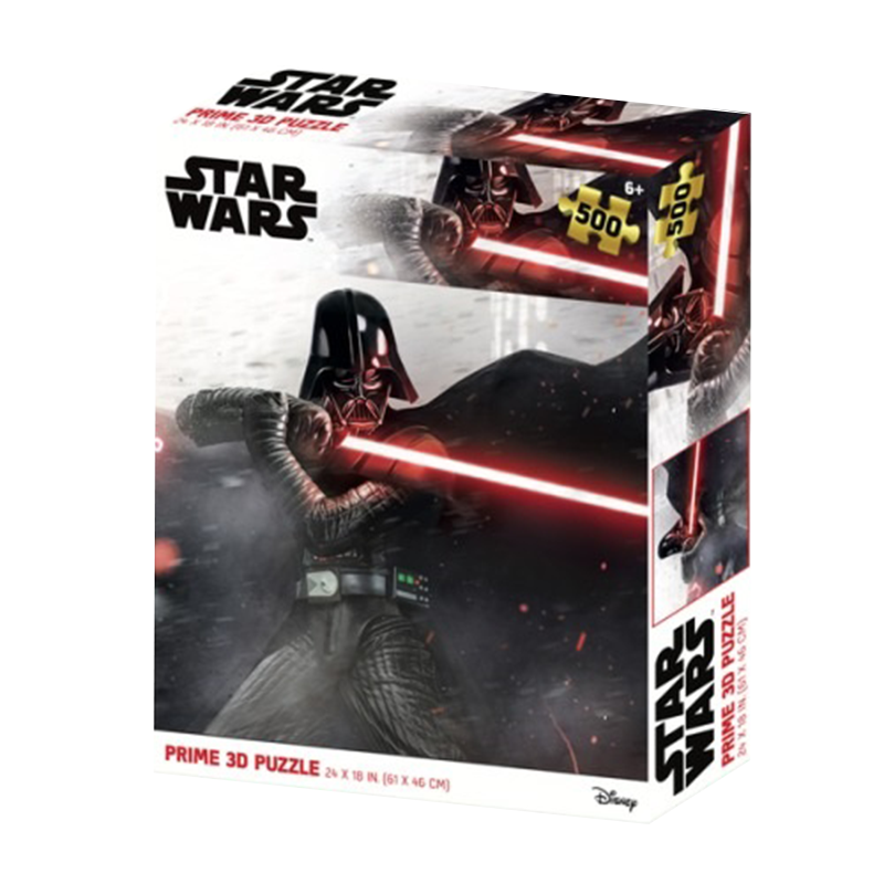 Puzzle Prime 3D - Star Wars Dark Vador - 500 pièces