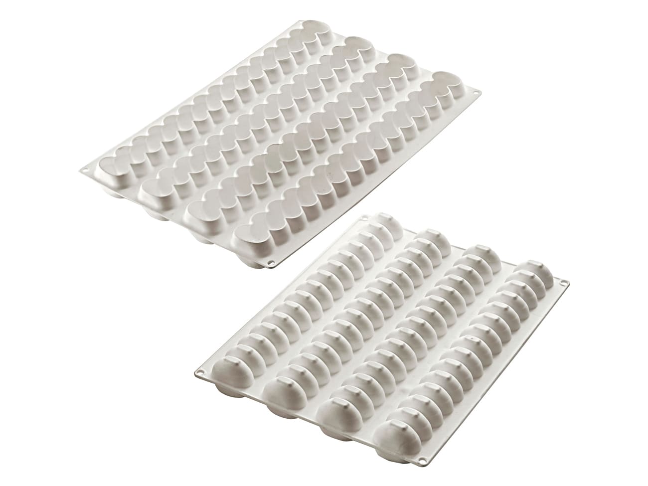 Plaque de 4 moules modulables - Chenille Infinity - 38,8 x 28,8 cm - Silikomart