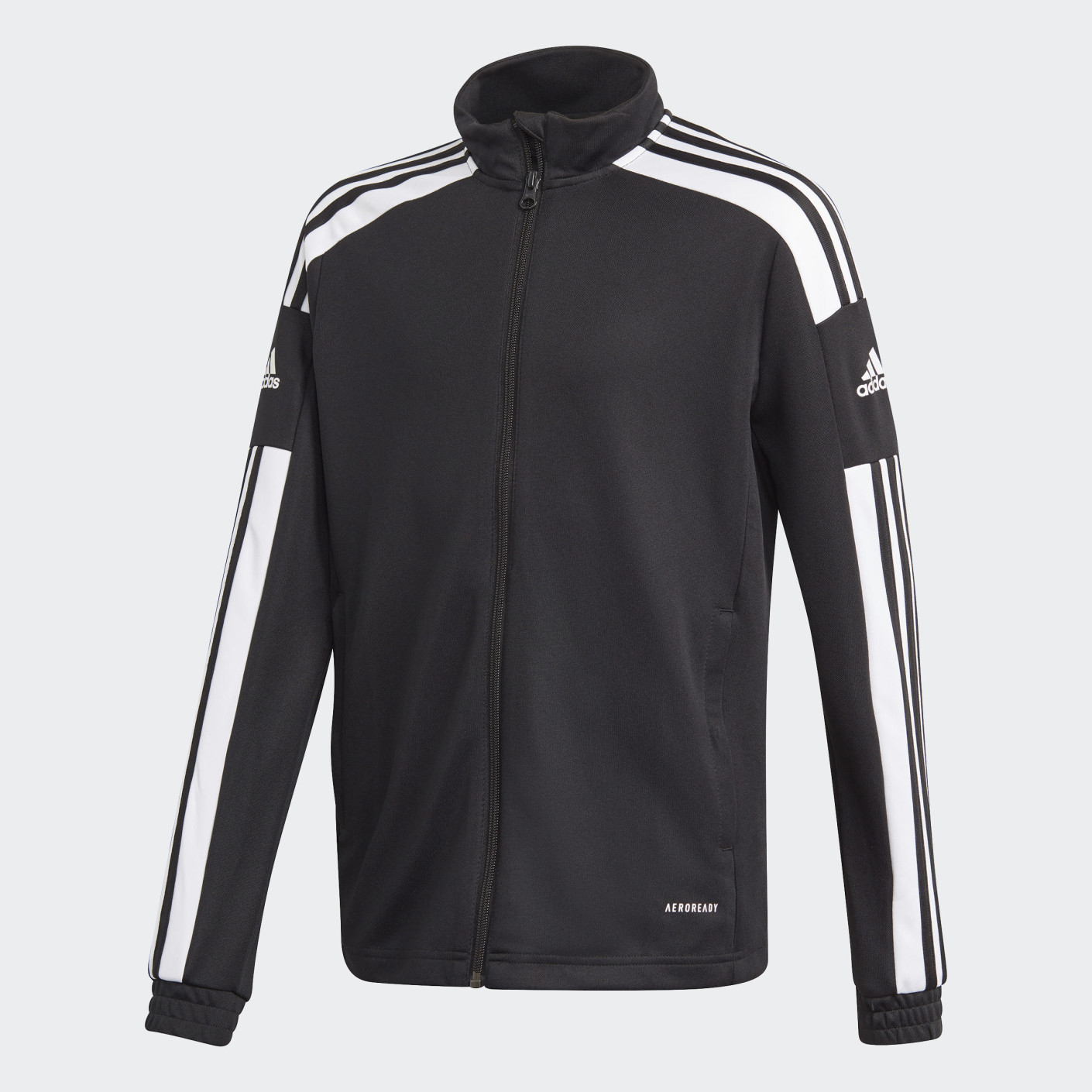 Adidas Squadra 21 Trainingsjack Kids Zwart Wit