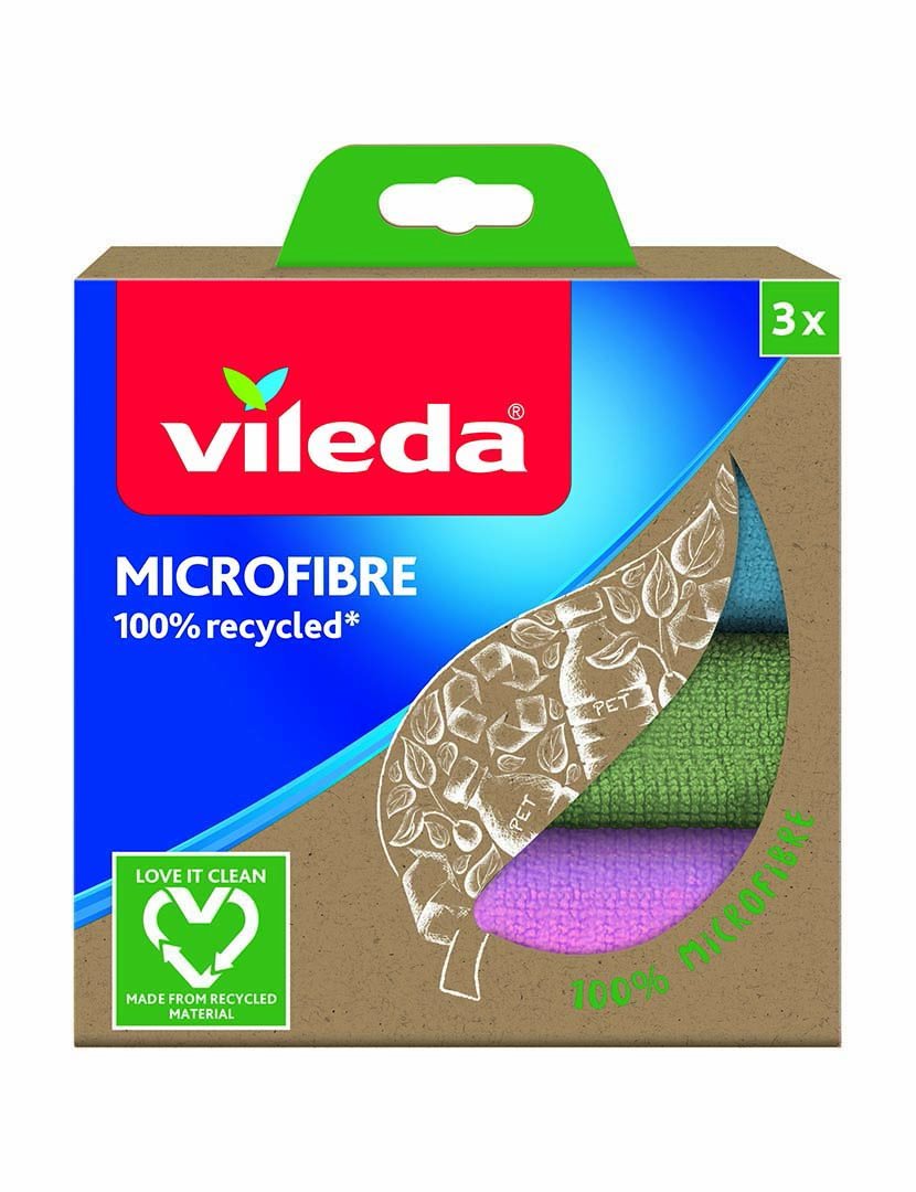 Recycled Microfiber Cloth 3 Pack