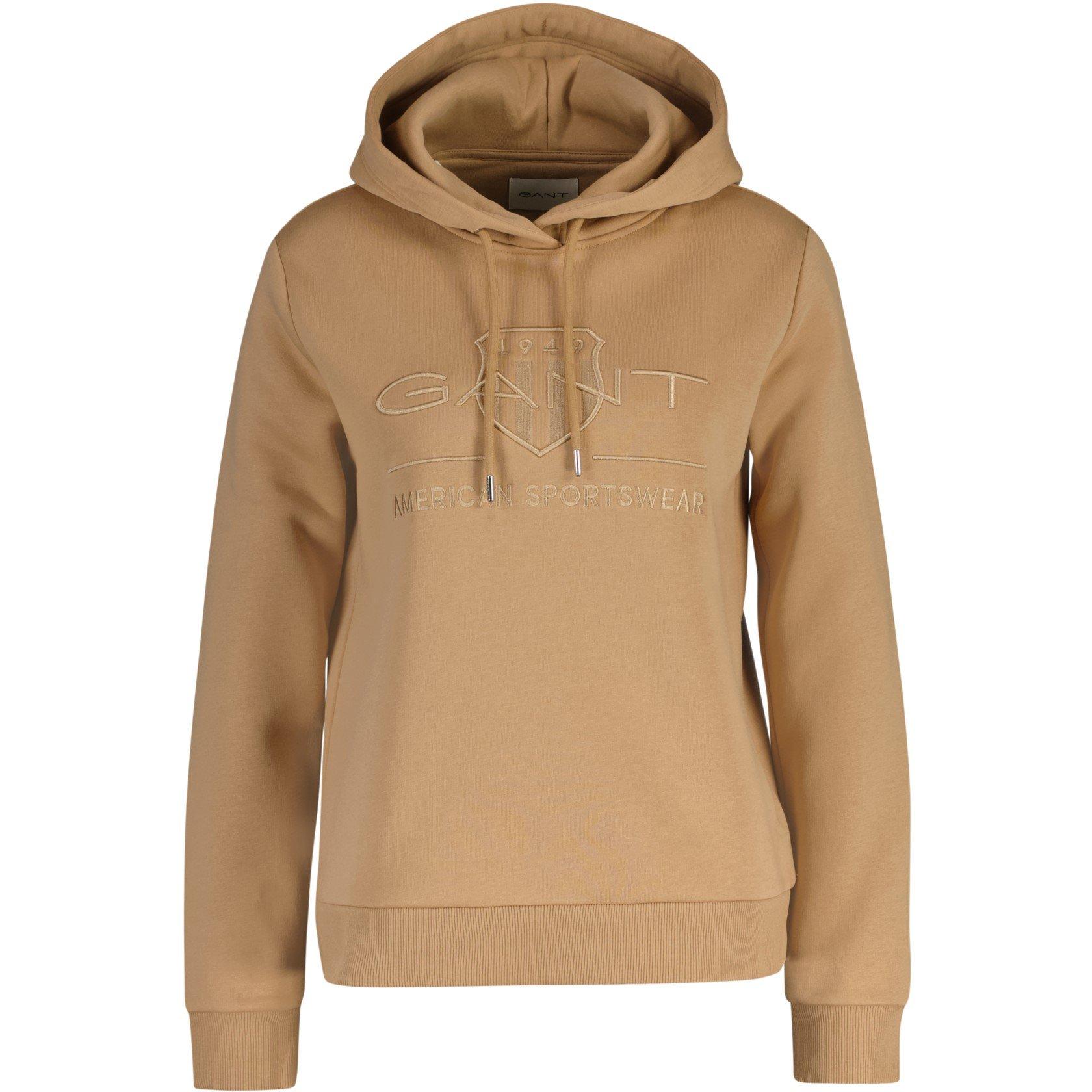 Gant Tonal Logo Archive Shield Hoodie