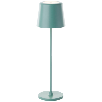 Tafellamp Kaami draagbaar LED 2W voor buiten met USB oplaadbare accu, groen