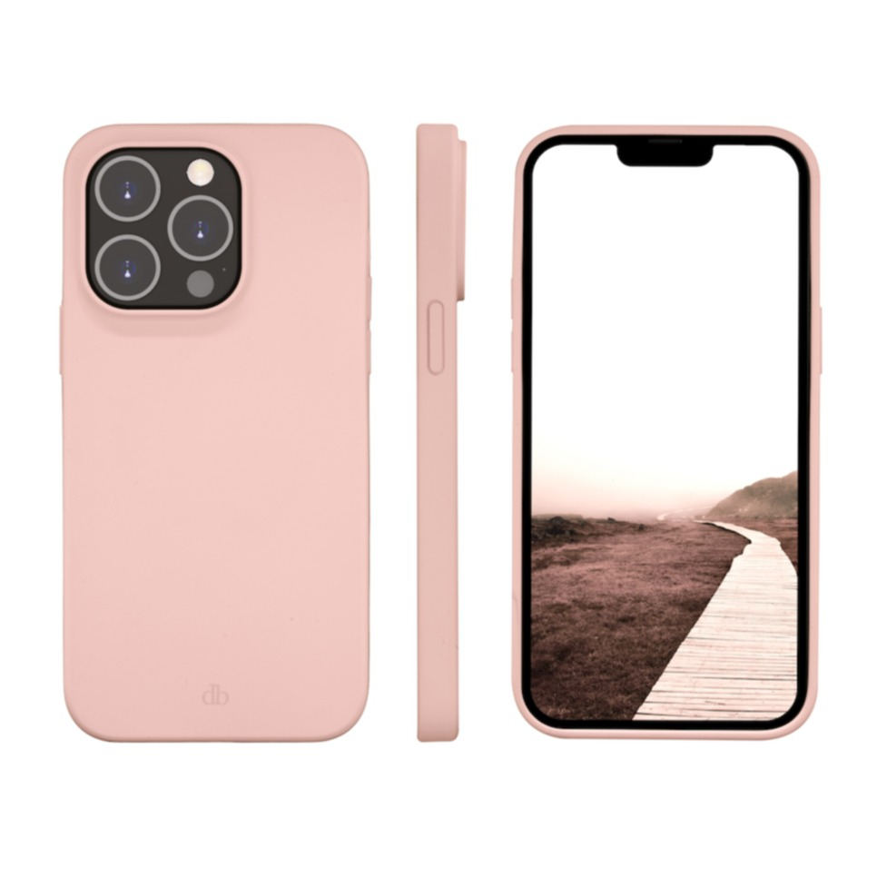 iPhone 14 Pro Max MagSafe Silikon Case Hülle Monaco Recycled (MO67PISA1650) - Pink Sand