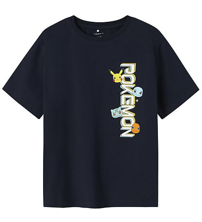Name It T-Shirt - NkmMat Pokémon - Navy Blazer