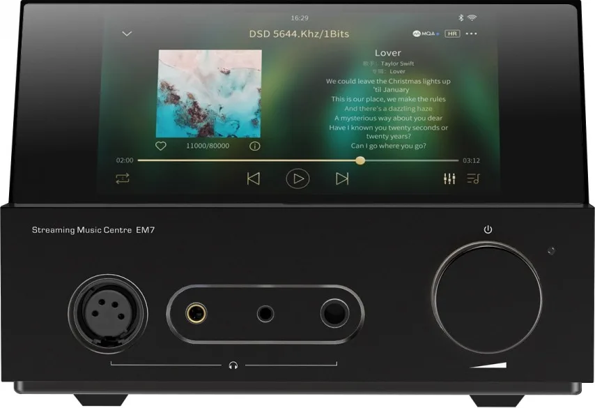 Shanling EM7 Streaming Music Center Noir Lecteurs réseau audio