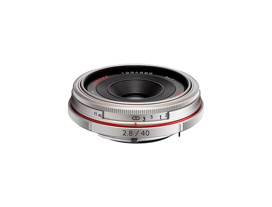 PENTAX - Objectif Reflex Objectif 40 mm f/2.8 HD ED AL Limited SILVER GARANTI 2 ANS