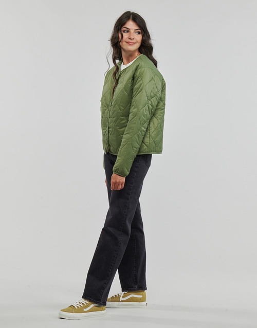 Vans - FORCES OS SHORT REVERSIBLE JACKET - Kaki / Rose