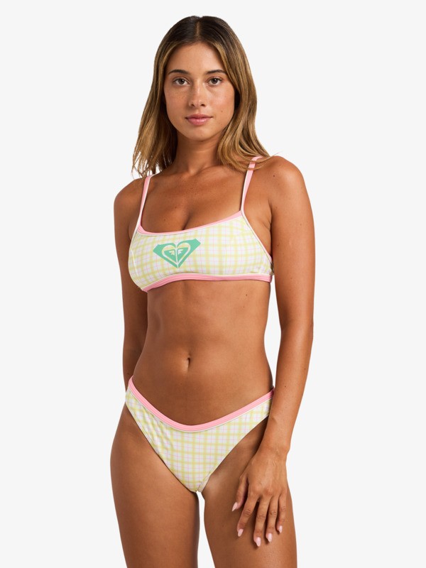 The Swell Bralette Haut de bikini bralette Blanc Femme