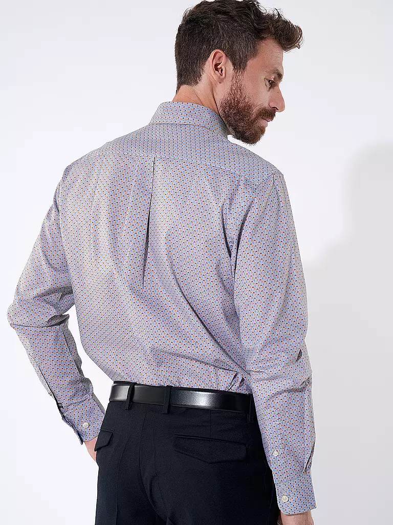 FYNCH HATTON Hemd Casual Fit braun