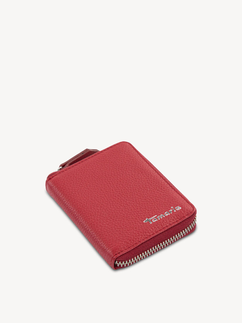 Leren Portemonnee - rood