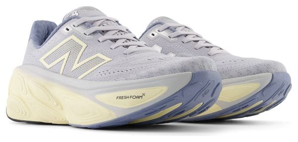 Chaussures Running New Balance Fresh Foam X More v5 Bleu/Blanc Femme