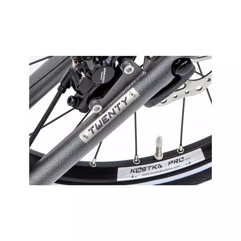 Footbike KOSTKA TWENTY PRO (G5) - Antic Silver / Limone