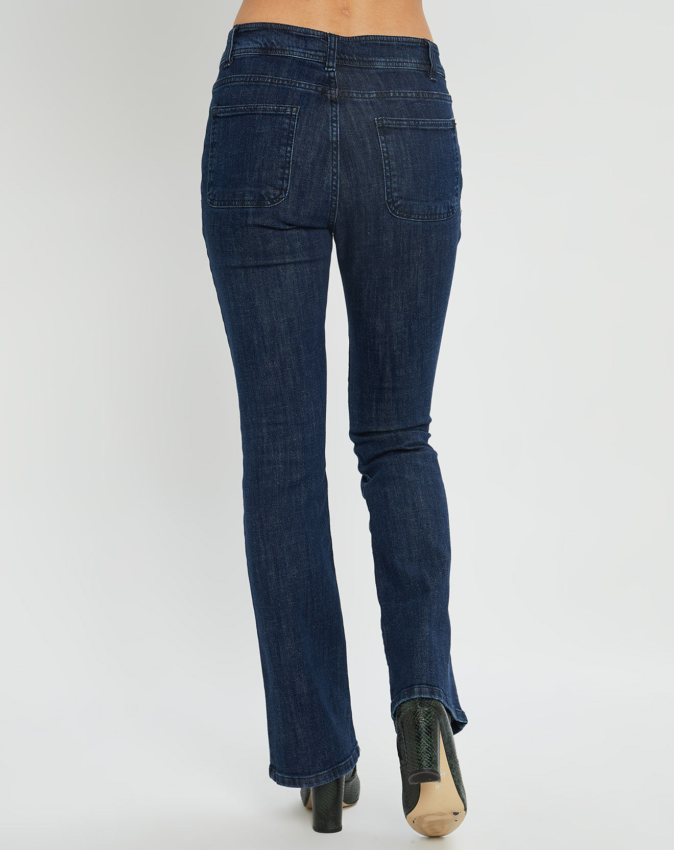 Lauren Vidal Jean Biba bleu