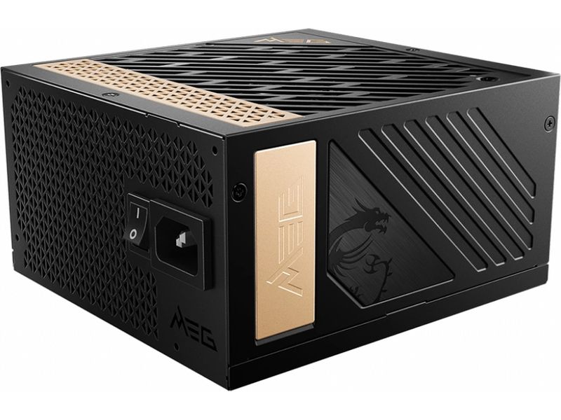 MSI Netzteil MEG AI1300P PCIE5 1300 W Vollmodulares Netzteil mit 1300 W Leistung