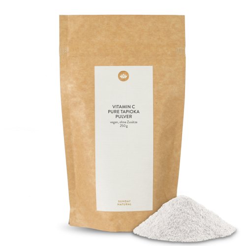 Sunday Natural Products  VITAMIN C PULVER PURE TAPIOKA