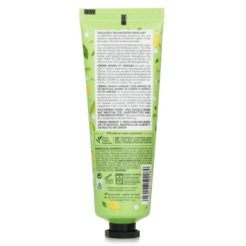 Teaology Creme para mãos e unhas com chá de limão Matcha  75ml/2.5oz
