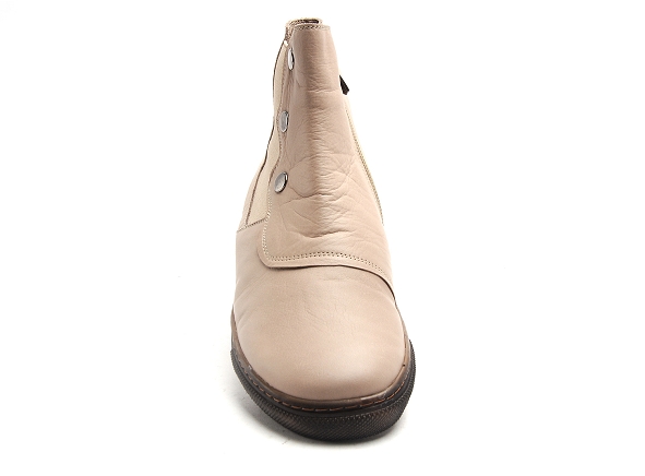 Kokoon boots bottine plates femme alix beige