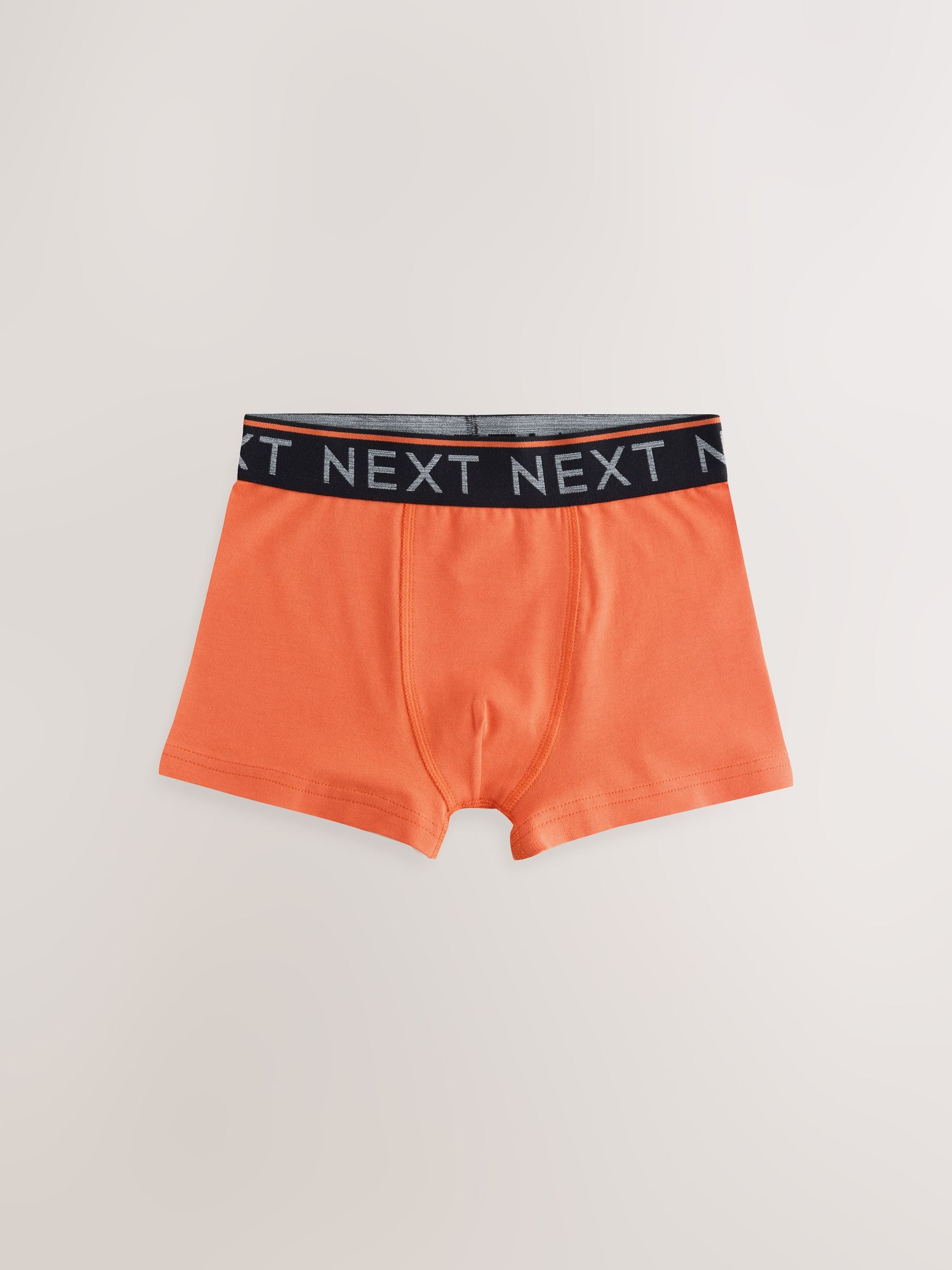 Herfstkleuren met Zwart tailleband - Verpakking van 7 trunks (2-16jr)