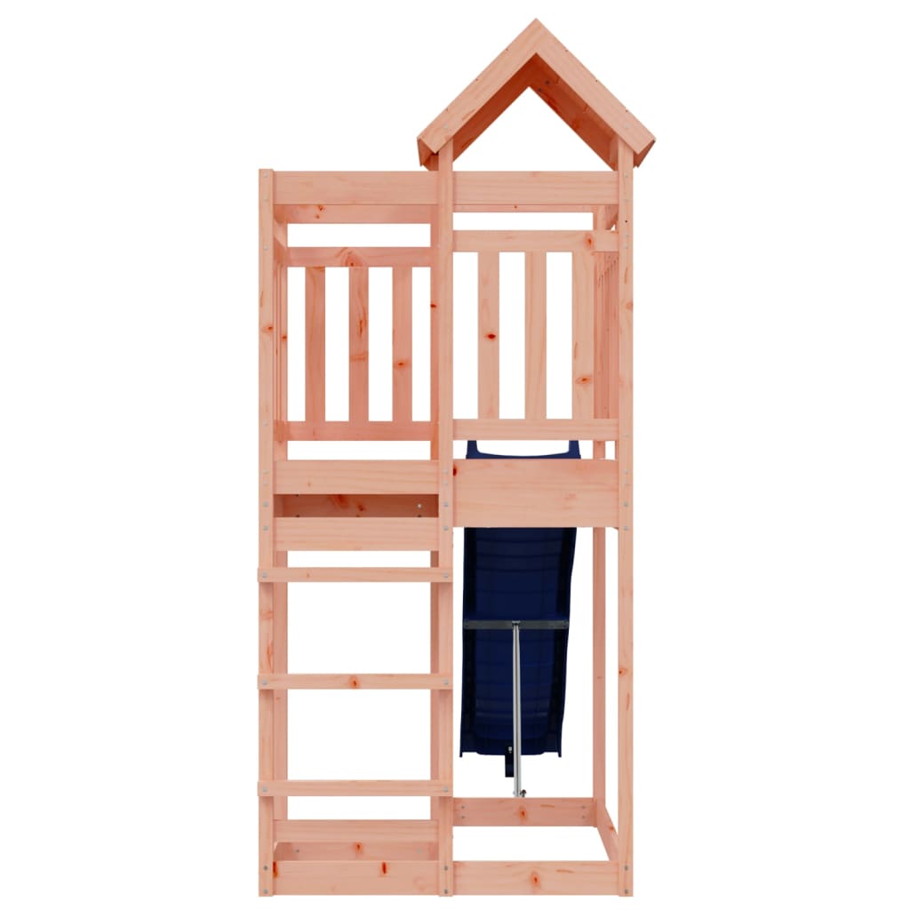Aire de jeux d'extérieur balançoires toboggan portiques robuste jeux jardin 107 x 292 x 238 cm bois massif de douglas 02_0004