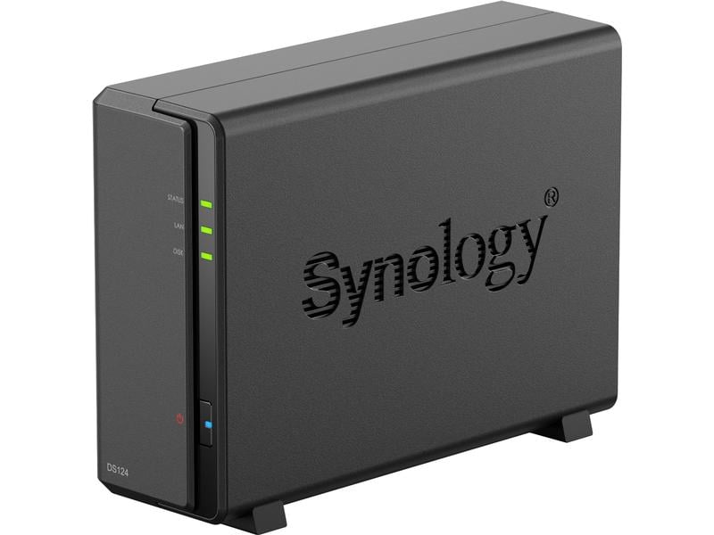 Synology NAS DiskStation DS124 1-bay NAS mit 1 Laufwerkschacht