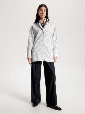 Camisa TH Monogram Oversized Fit