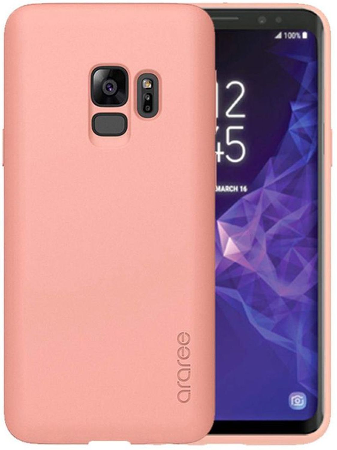 Araree Airfit Pop Case Schutzhülle Almond Pink Samsung Galaxy S9