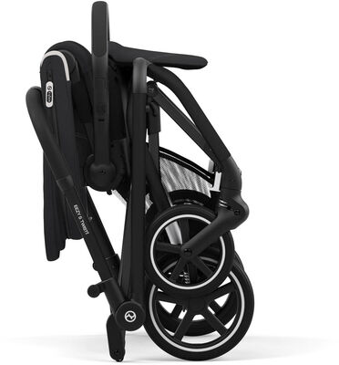 Cybex EEZY S TWIST+ 2 Trille, Moon Black/Black Leather