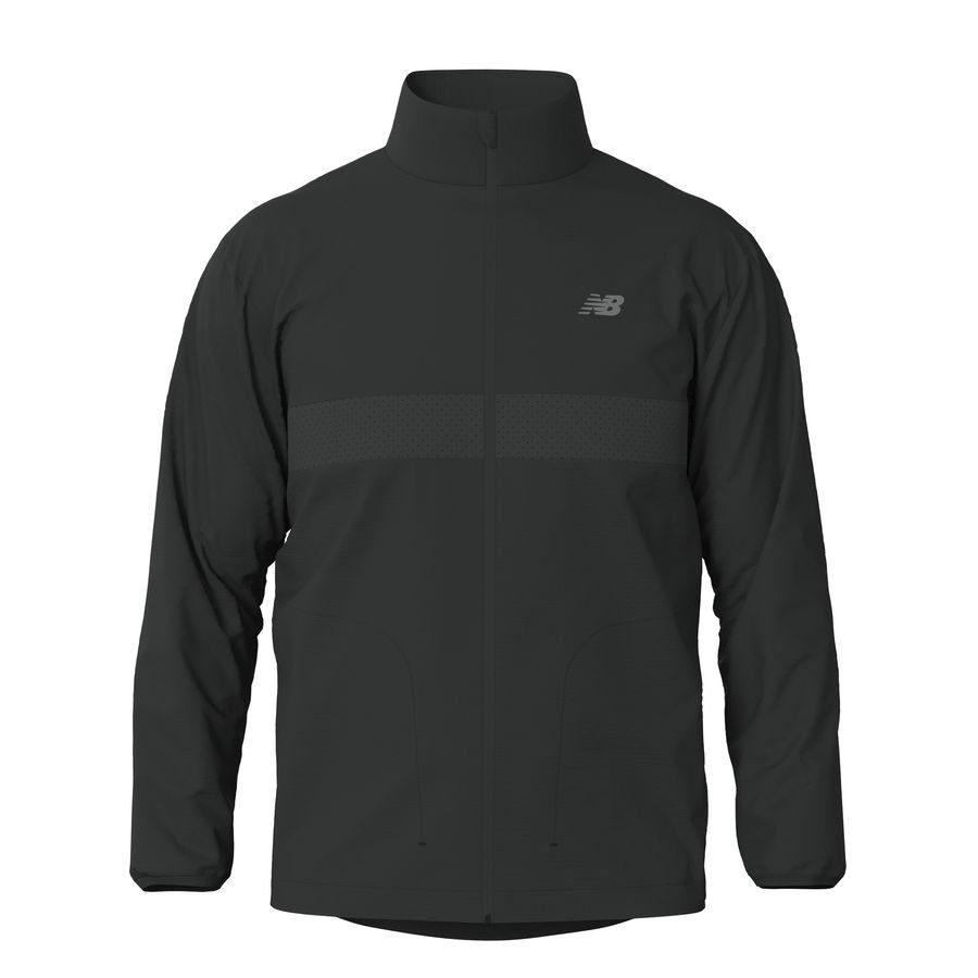 New Balance Veste Running Athletics Reflective - Noir