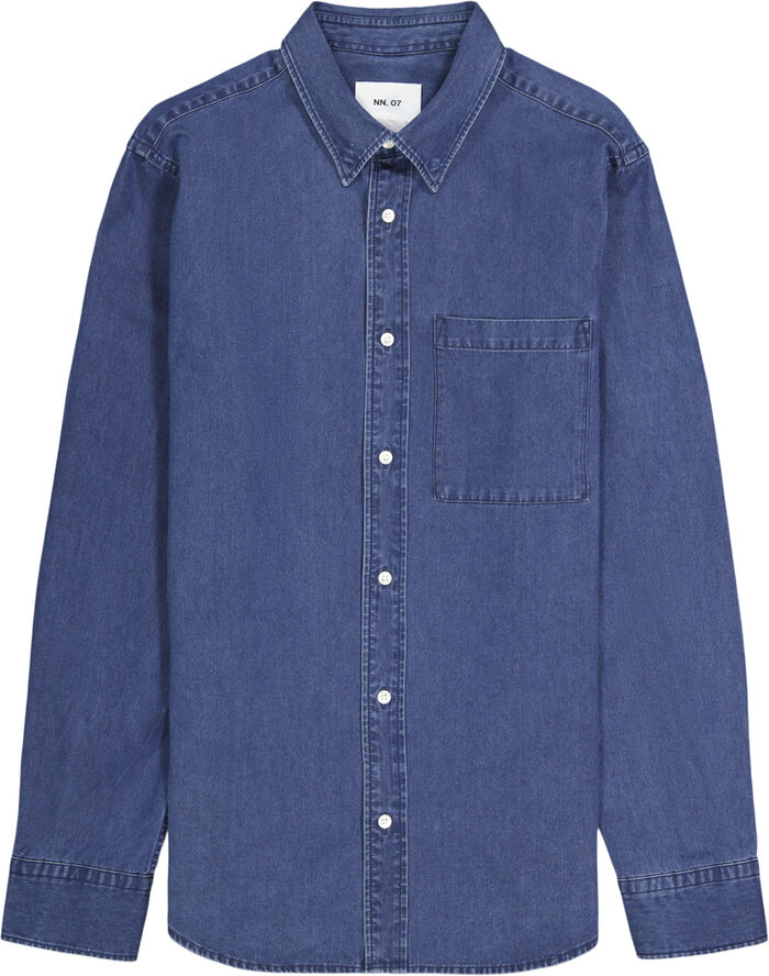 NN07 Cohen Shirt 5769 Blå