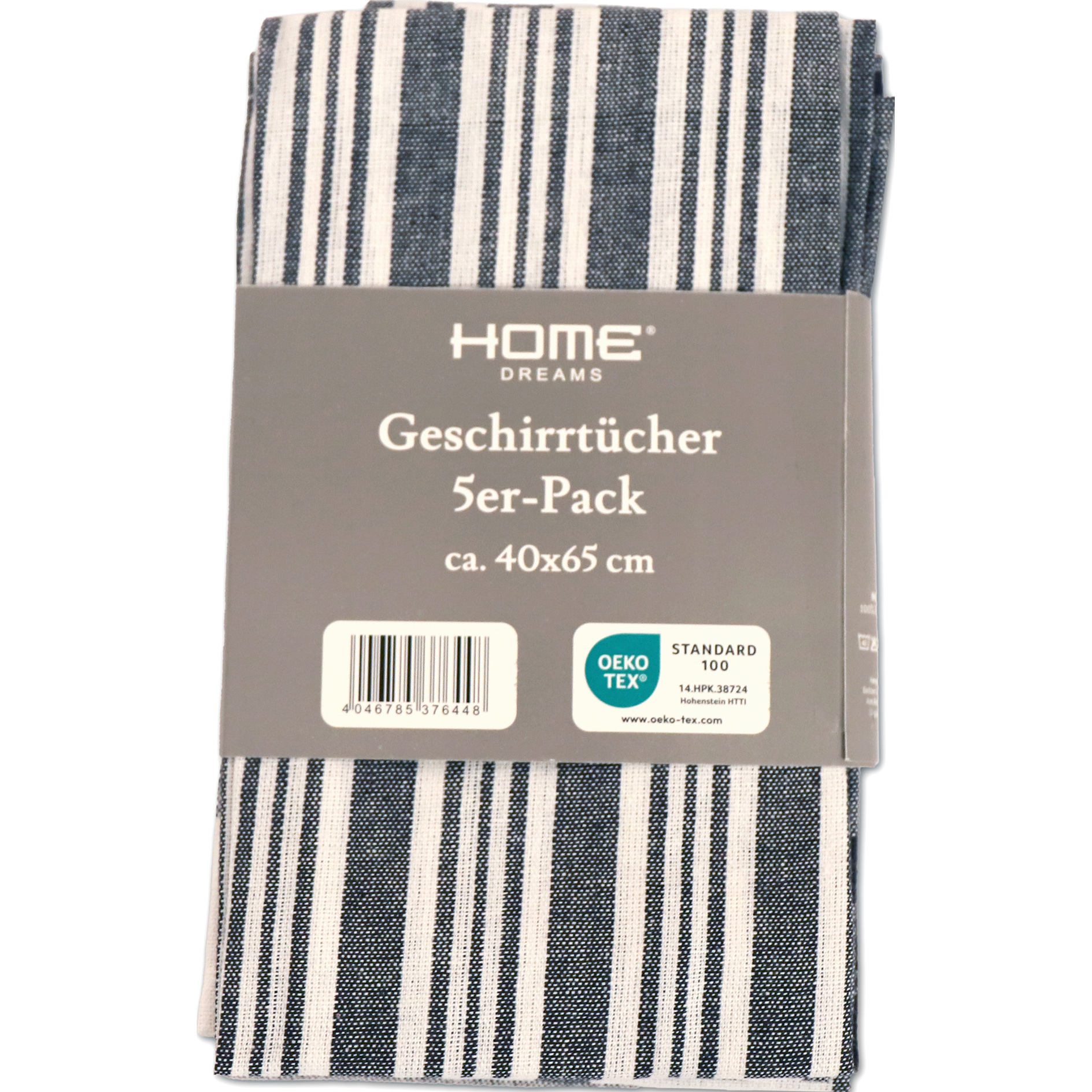 5er-Pack Geschirrtücher - sortierte Farben
