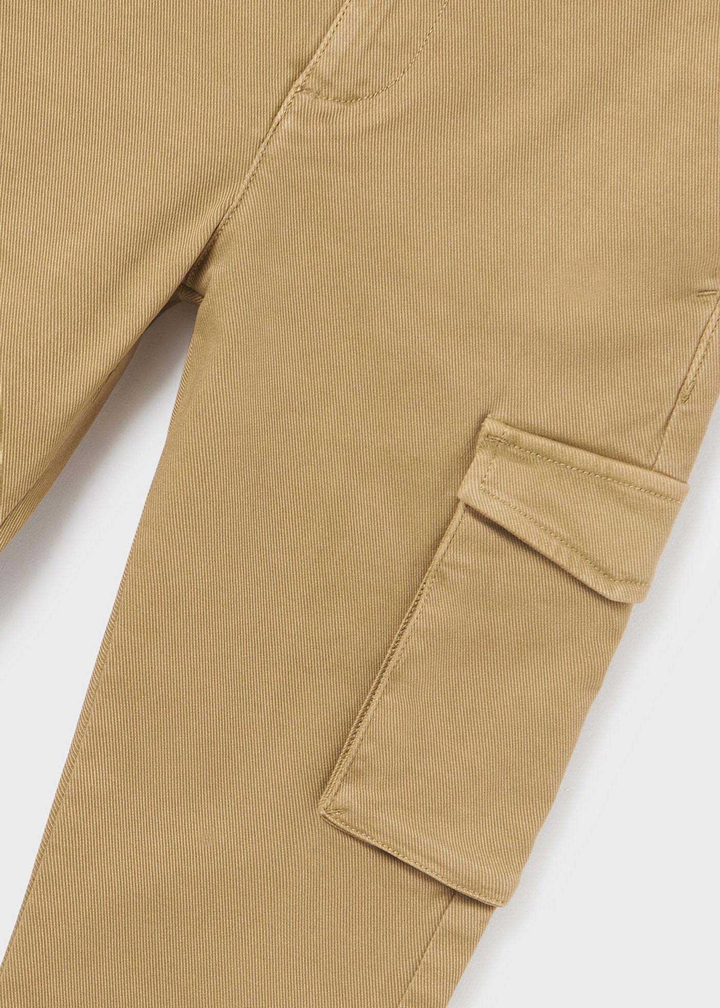 Calças cargo slim fit de algodão da Better Cotton para meninos