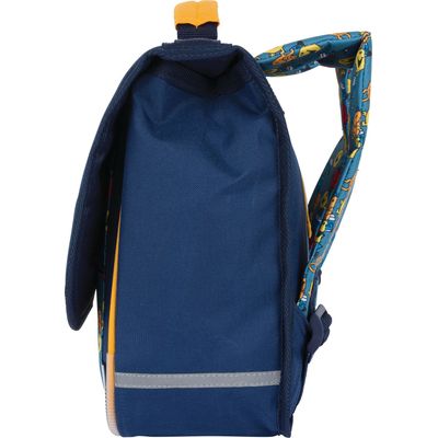 Cartable maternelle Monsieur Madame - 32 cm - 1 compartiment - marine - Oberthur