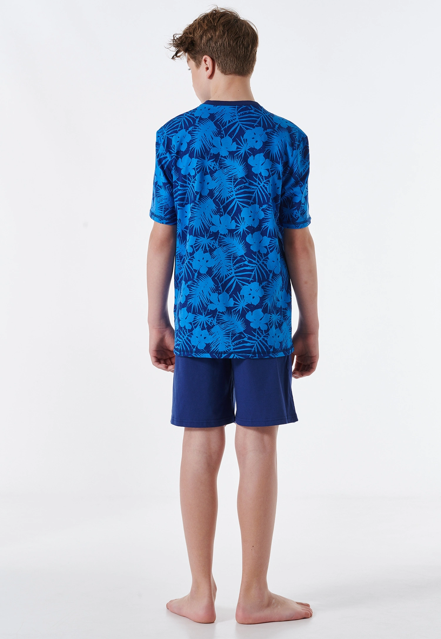 Schlafanzug POCKET kurz in blau
