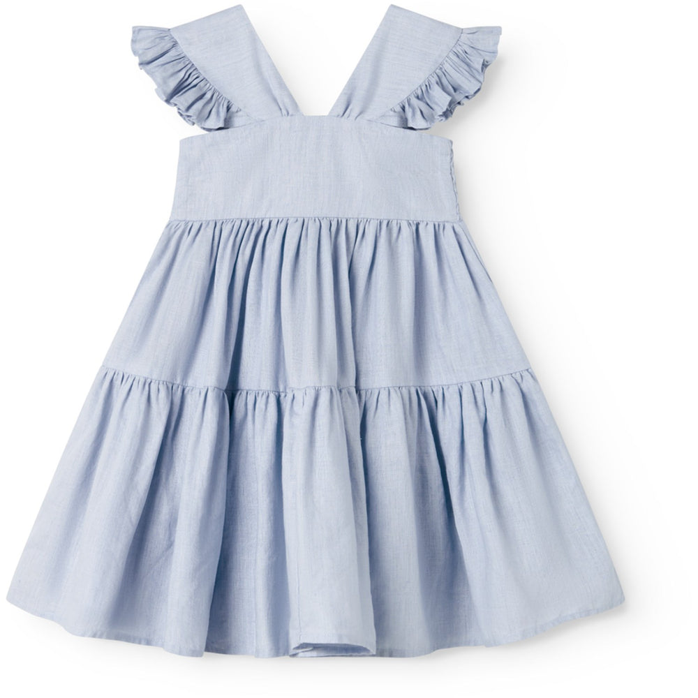Køb MarMar Linen Blue Mist Dalani Kjole