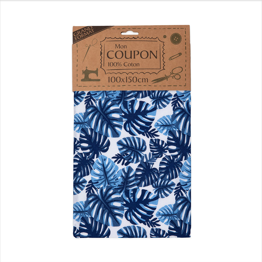 Coupon tissu NOUMEA 100x150cm